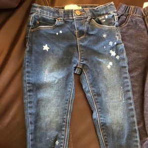 Zara baby Girl Lined Jeans Size 12-18 Months